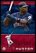 Torii Hunter Minnesota Twins Mlb Skyline Art Gold Wood-Mounted Poster Print - 24