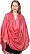 Sheer Pashmina Reversible Shawl / Wrap (28"X78")