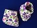 Pink and Purple Flowers Booties