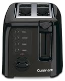 41STYT2BKTL. SL160  Cuisinart CPT 120BK Compact Cool Touch 2 Slice Toaster, Black