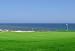 Green of a Golf Field with a Beautiful View to the Sea. - 24"W x 16"H - Peel and Stick Wall Decal by Wallmonkeys