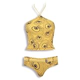 F2 Retrodot Tankini gelb