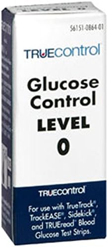 True Control Truecontrol Glucose Control Solution Level 0, 1 each
