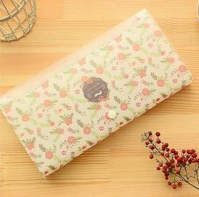 Expanding File Folder with Snap Button,13 expandable pockets (summer)