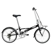 DAHONライセンス yeah(ヤー) 20インチシマノ6段折りたたみ自転車 YR-206 ブラック