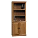 Orchard Hills 2-Door Library Bookcase - Carolina Oak