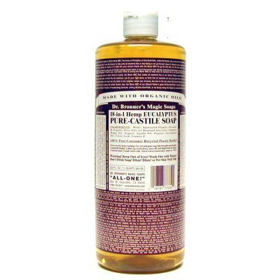 Castile Liquid Soap Organic-Eucalyptus 32 Ounces