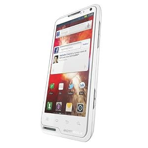 Motorola - Moto luxe - Smartphone - GSM/GPRS/EDGE - Mémoire interne 150 Mo - Android 2.3 - Bluetooth - Wifi - Blanc