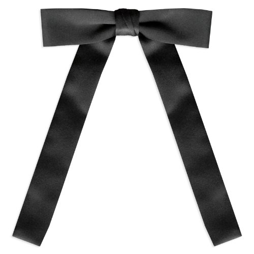 Best Price Black Satin Western Tie