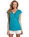 Calvin Klein Jeans Women's Flutter Sleeve V-Neck Top