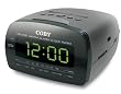 Coby CRA58BLK Digital AM/FM Alarm/Clock Radio (Black)