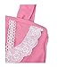 PGXT Girl One-Piece Falbala Swimwear Bathing Suit Bikini Swimsuit With Hat Pink