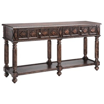 Urban Natural Birch Veneers Double Console