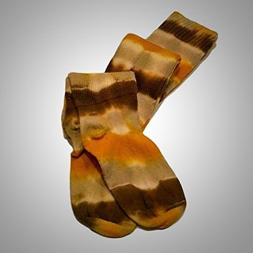 Earth Tone Thigh High Socks | Tie Dye | Incense and Peppermints