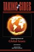 Global Issues: Taking Sides - Clashing Views on Global Issues (Taking Sides)