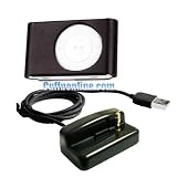 Cuffu iPod Dock / Cradle & Premium Metal Case for Shuffle 2 / 2nd Generation