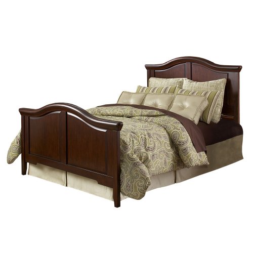Fashion Bed Group Nelson Bed, Distressed Cherry, King/California King