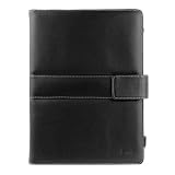 Premium Genuine Black Carrying Protector Leather Case for Amazon Kindle DX 9.7" 9.7-inch Wireless Reading Device