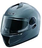 Motorcycle Helmet Full Face Metallic Grey Helmet