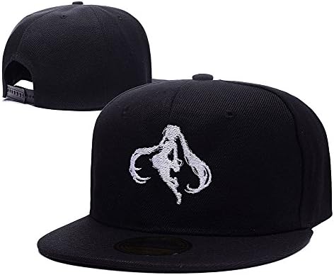 RHXING Hatsune Miku Anime Adjustable Snapback Caps Embroidery Hats
