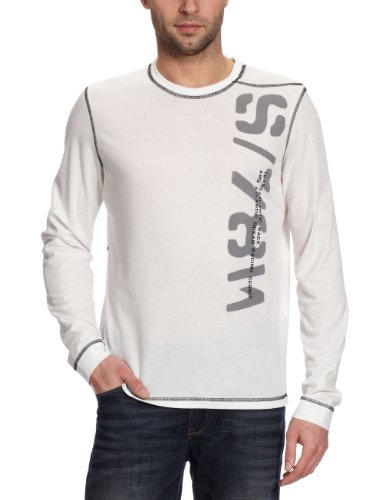 Murphy & Nye Herren Langarmshirt Regular Fit 7T0390-PQ0021-L0000H-A00040/SAGGING T-SHIRT C Preisvergleich