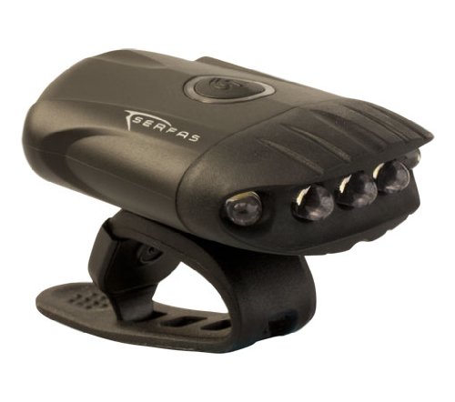 Serfas Usl-5 Raider USB Rechargeable Headlight LED 70 Lumens