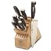 Zwilling J.A. Henckels Four Star II 9-Piece Knife Set with Block