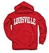 Louisville Cardinals Red Arch Hooded Sweatshirt