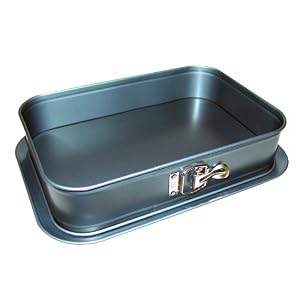 Kaiser Bakeware Homebake 9 by 13-Inch Non-Stick Rectangular Springform Pan by 