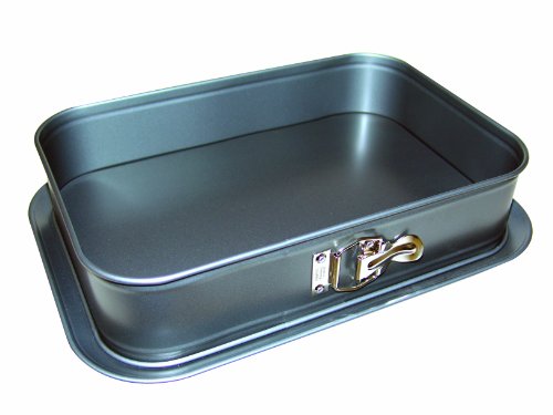 Kaiser Bakeware Homebake 9 by 13-Inch Non-Stick Rectangular Springform Pan