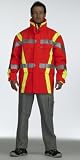 Kübler Arbeitsjacke 665 Gore-Tex von Kübler® - Größe XXXL (64/66), Farbe 327 = warnrot