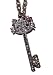 Hello Kitty Small & Adorable Key w/hearts of Rhinestone/Crystal Swarovski necklace by Jersey Bling