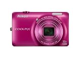Nikon Coolpix S6300 Digitalkamera (16 Megapixel, 10-fach opt. Zoom, 6,7 cm (2,7 Zoll) Display, bildstabilisiert) pink