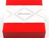  : Christinia Ladies Watch,necklace,finger ring and Earrings (Red) [Apparel]