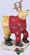 Robby the prancing Reindeer statue home garden sculpture