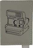 FluffyCo Polariod Camera Grey Mini Wallet