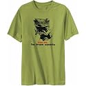 T-Shirt Mens Olive Green " Kiss me, I am from Austria " Countries