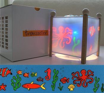 The Magic Lantern Revolving Baby Night Light by Trousselier - Under the Sea