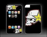 iPod Touch 3G RockStar Metal Mullisha Rock Star Racing Logo Vinyl Skin kit fits 2nd gen or 3rd generation iPod apple iTouch decal cover Skins