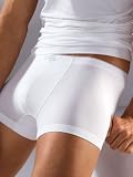 Hemd Mey Herren Dry Cotton Shorty, weiss, 8