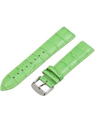 Grass Green Croco 18mm Watch Band Fits Philip Stein Small Size 1 (With Built in Quick Release Pins) !!!!