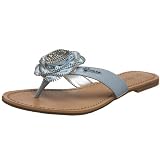 GUESS Women's Baubble Sandal: Silver, Blue, Black, or Yellow.