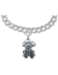 Sterling Silver Lhasa Apso Charm by The Magic Zoo