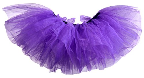 Dancina Women's Organza Tutu 5 Layer Tulle in Vibrant Colours; Short 10