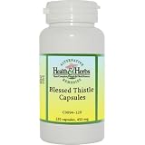 Alternative Health & Herbs Remedies Blessed Thistle Capsules, 120-Count Bottle