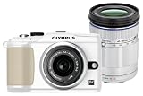 OLYMPUS �}�C�N����� PEN Lite E-PL2 �_�u���Y�[���L�b�g �z���C�g E-PL2 TLKIT WHT