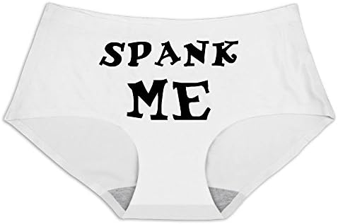 PCY Traceless Ice Silky Spank Me Hipster Boyshort Briefs For Women Size M White