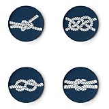 Thomas Paul TP34 Scrimshaw Melamine Coaster Set, Set of 4
