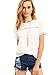 ROMWE Women's Loose Short Sleeve Round Neck Solid Summer T-shirt Tops Blouse