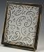 Earring Holder - Black Distressed Swirl By Earring title=